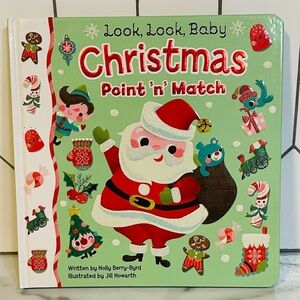 Look Look Baby Christmas Point 'n' Match Board Book